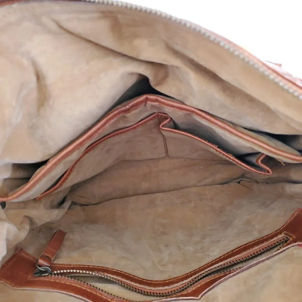 Genuine Leather Tote Shoulder Bag